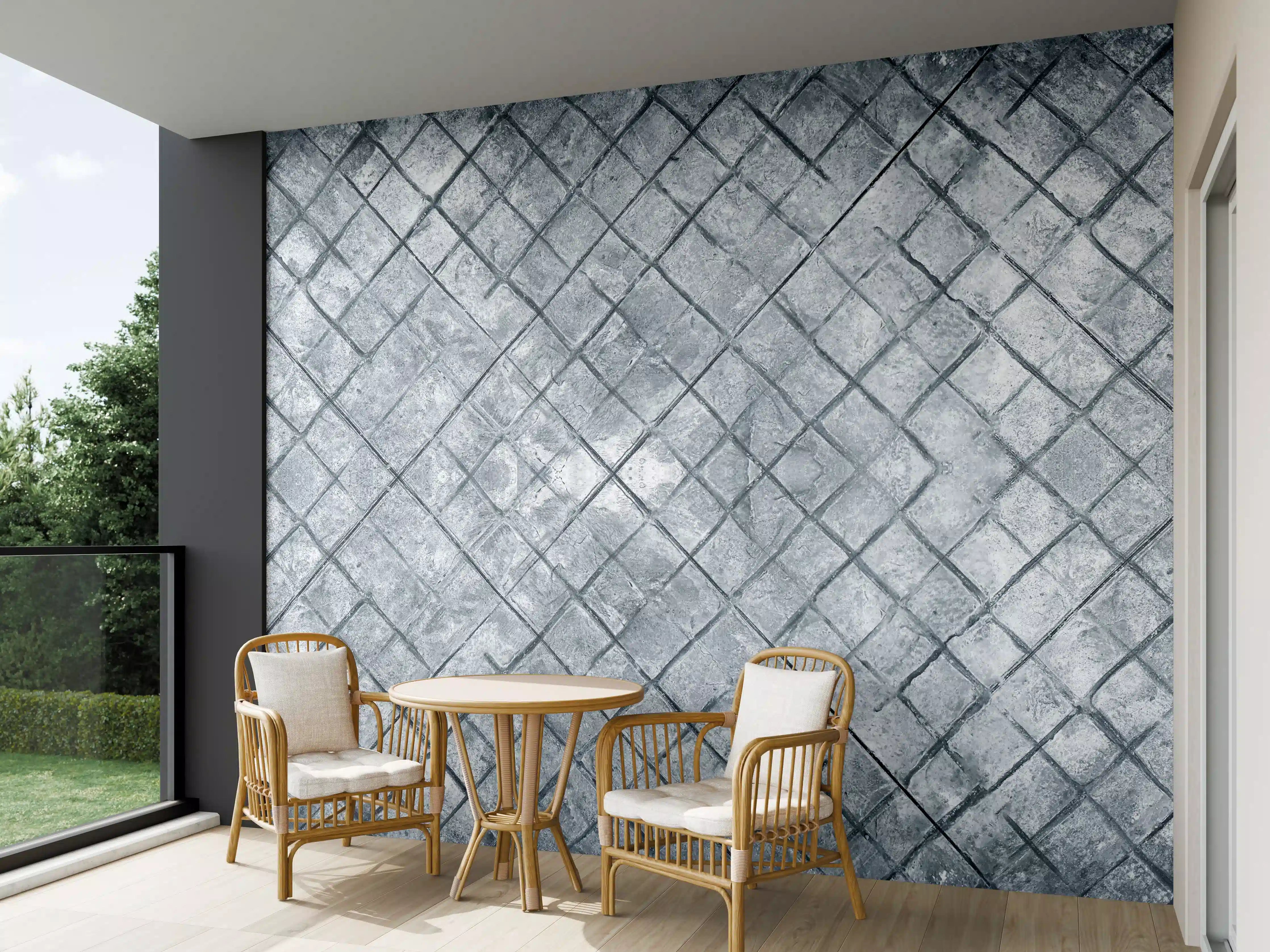 Wandverkleidung außen - Zement oberflächen Textur von Beton