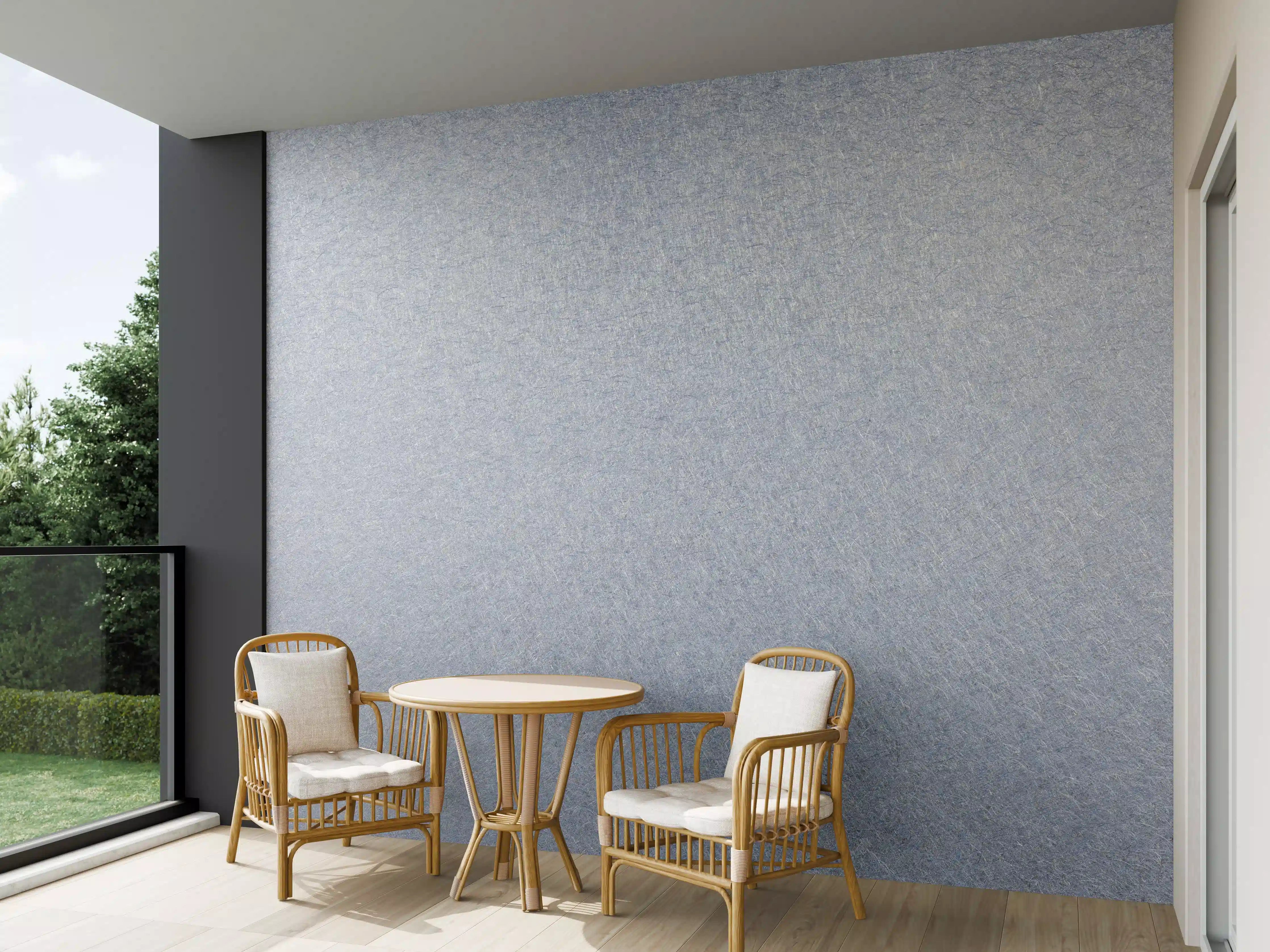 Wandverkleidung außen - Zerkratzte metallische Oberfläche