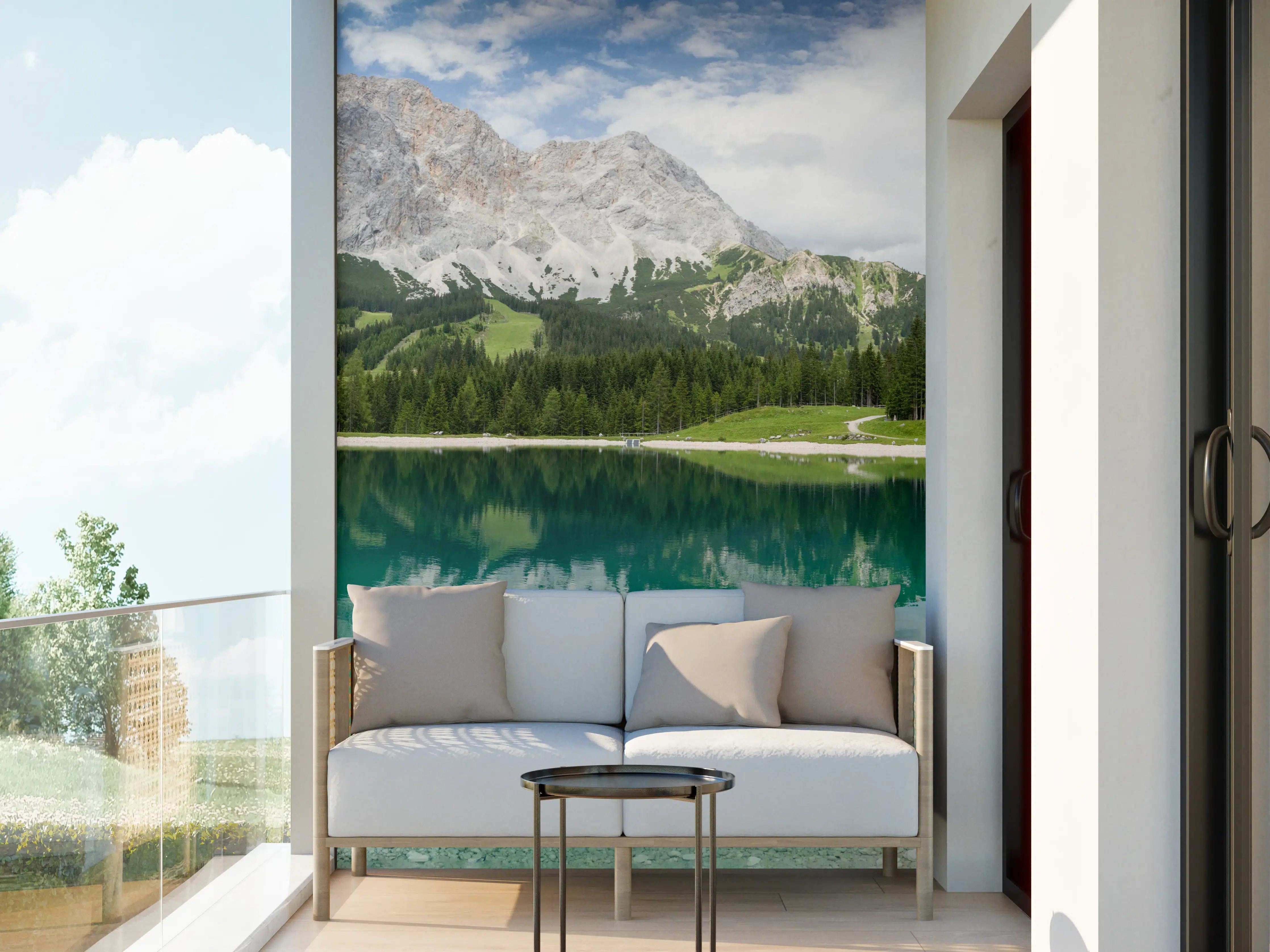 Wandverkleidung außen - Zugspitzarena bei Ehrwald