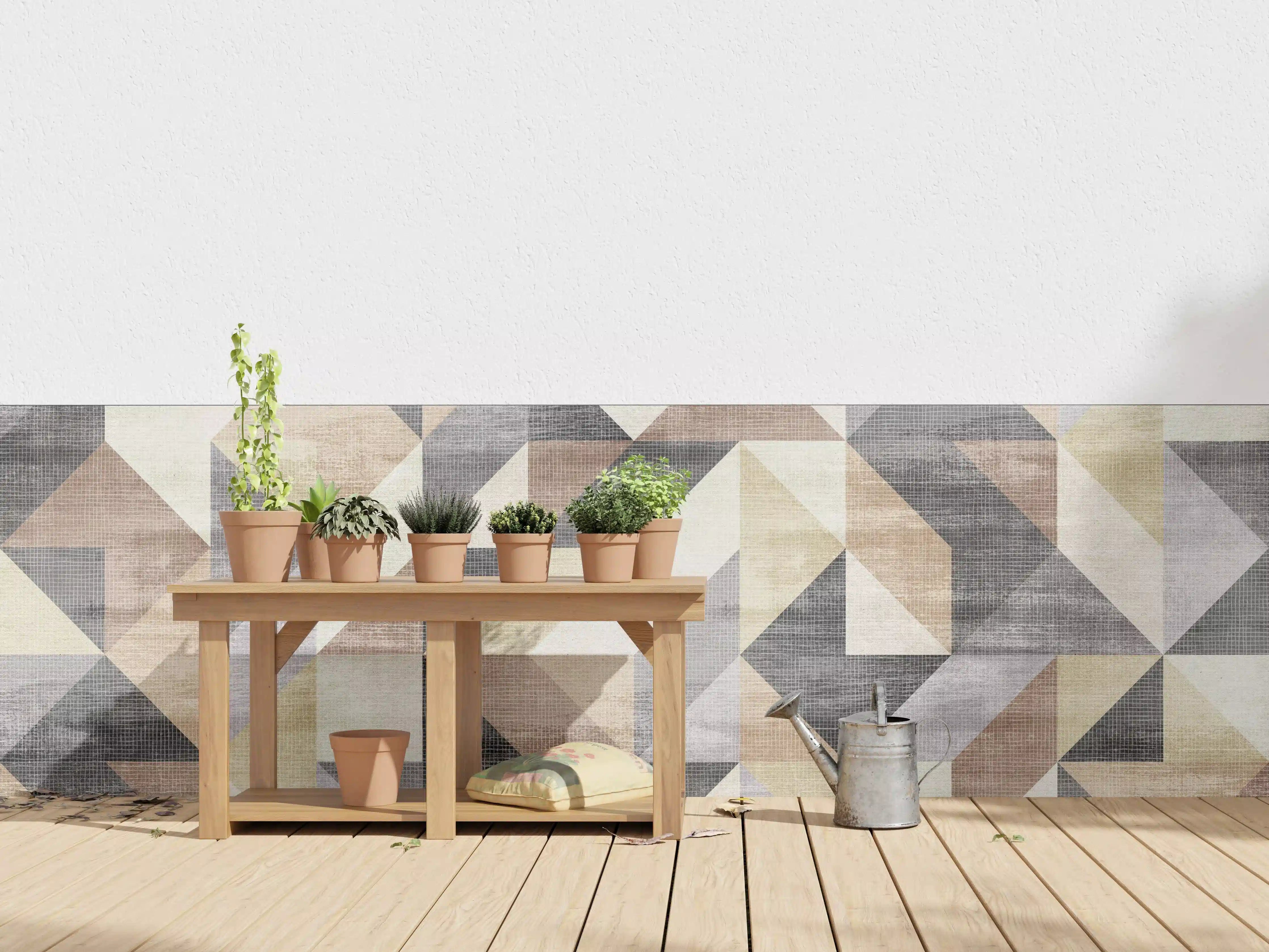 Wandverkleidung außen - gestreiften Stoff Textur 