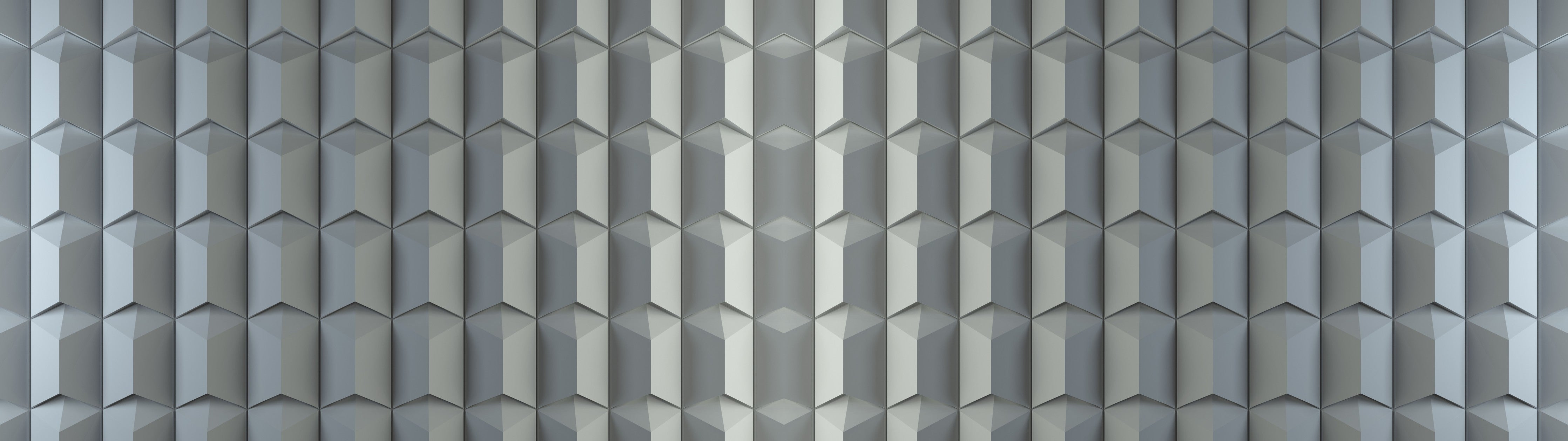 Waschbecken-Rückwand-3D-Optik Grau Metallic Muster