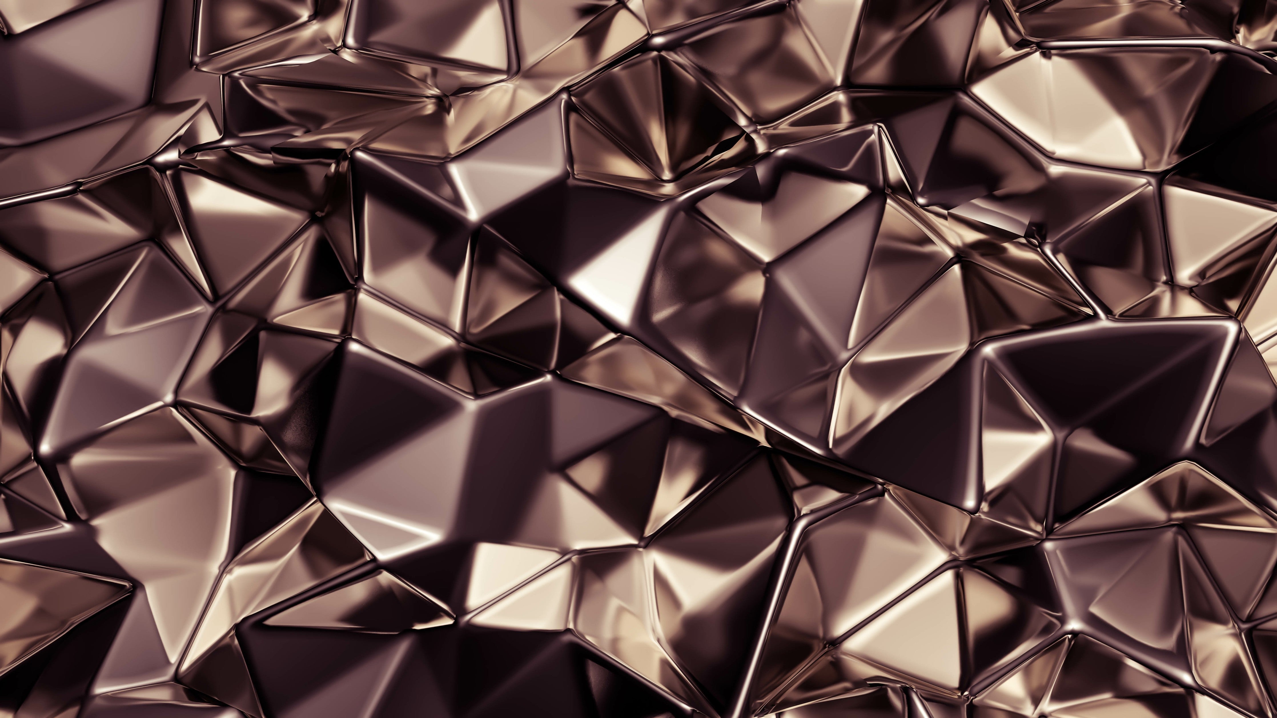 Waschbecken-Rückwand-Abstrakte Metalloptik 3D Fliesen