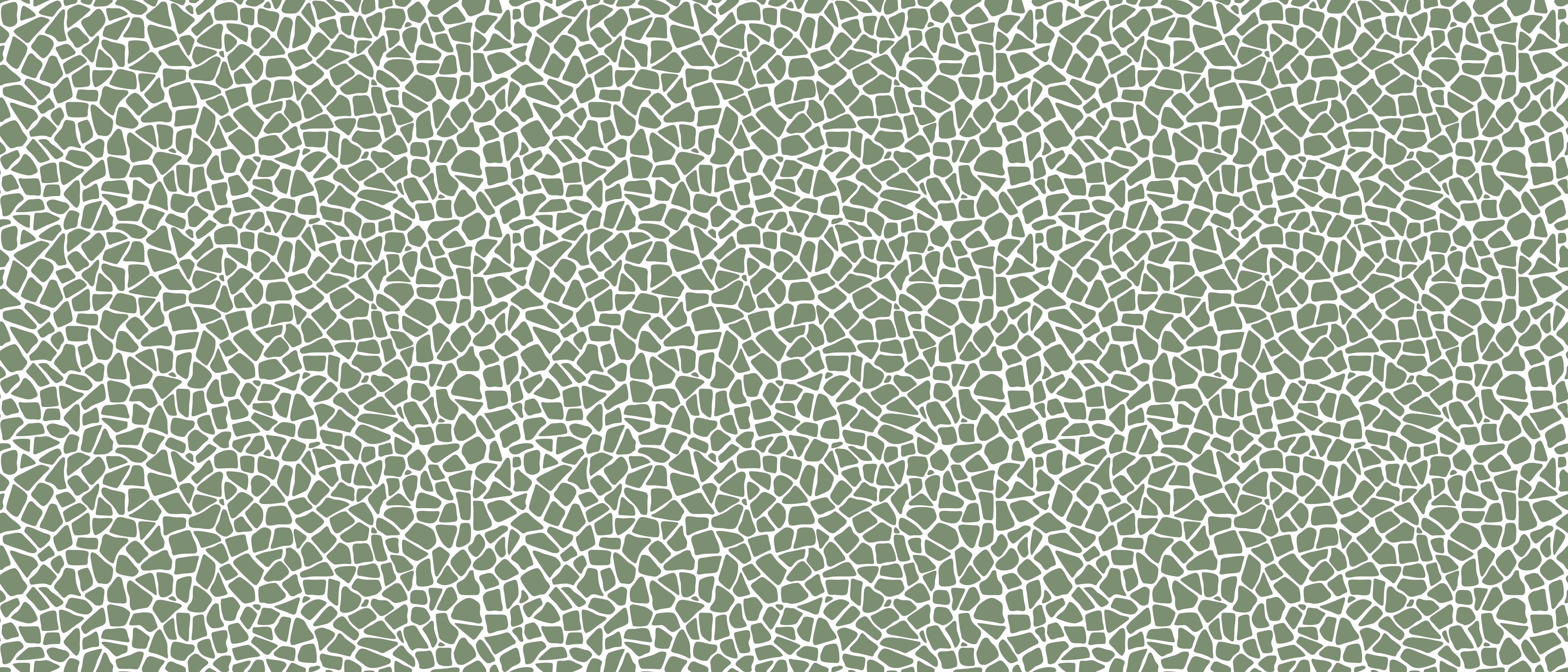 Waschbecken-Rückwand-Abstraktes Mosaikmuster in Grün