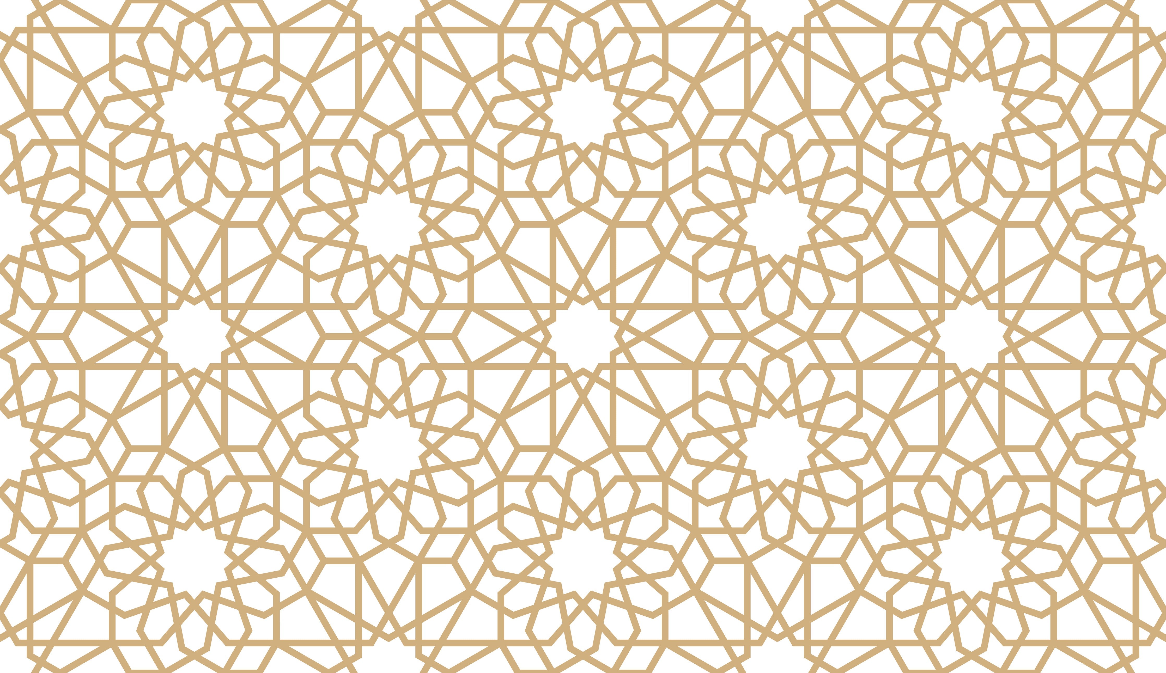 Waschbecken-Rückwand-Arabisches Mosaik Muster Beigegold