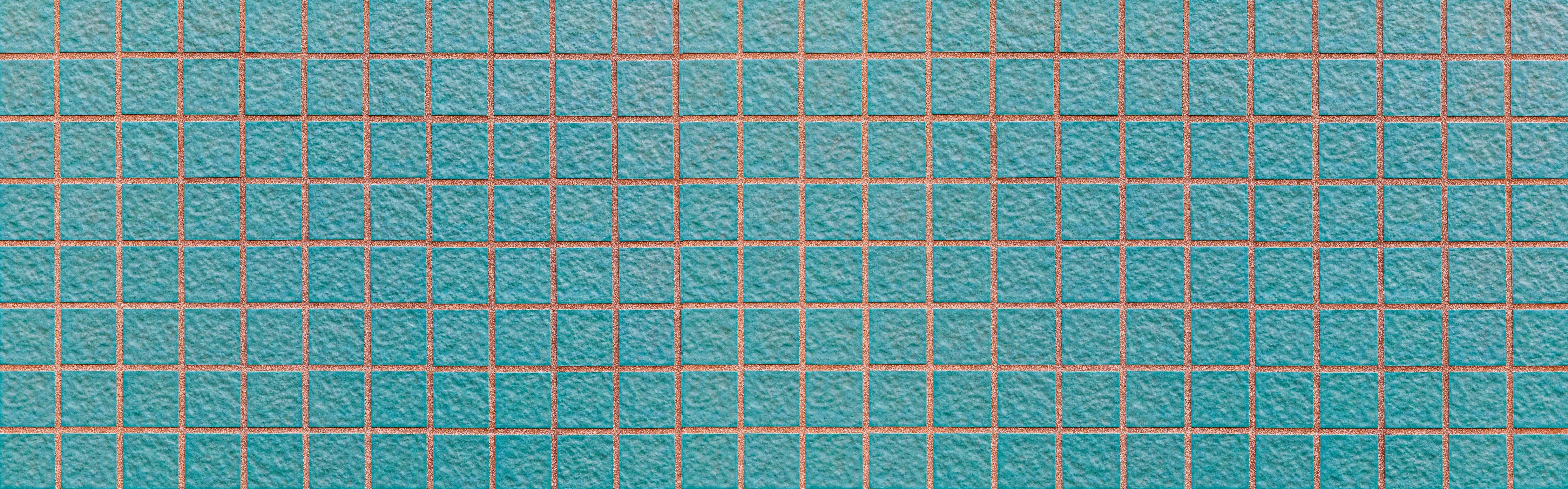 Waschbecken-Rückwand-Blaue Mosaikfliesen modern