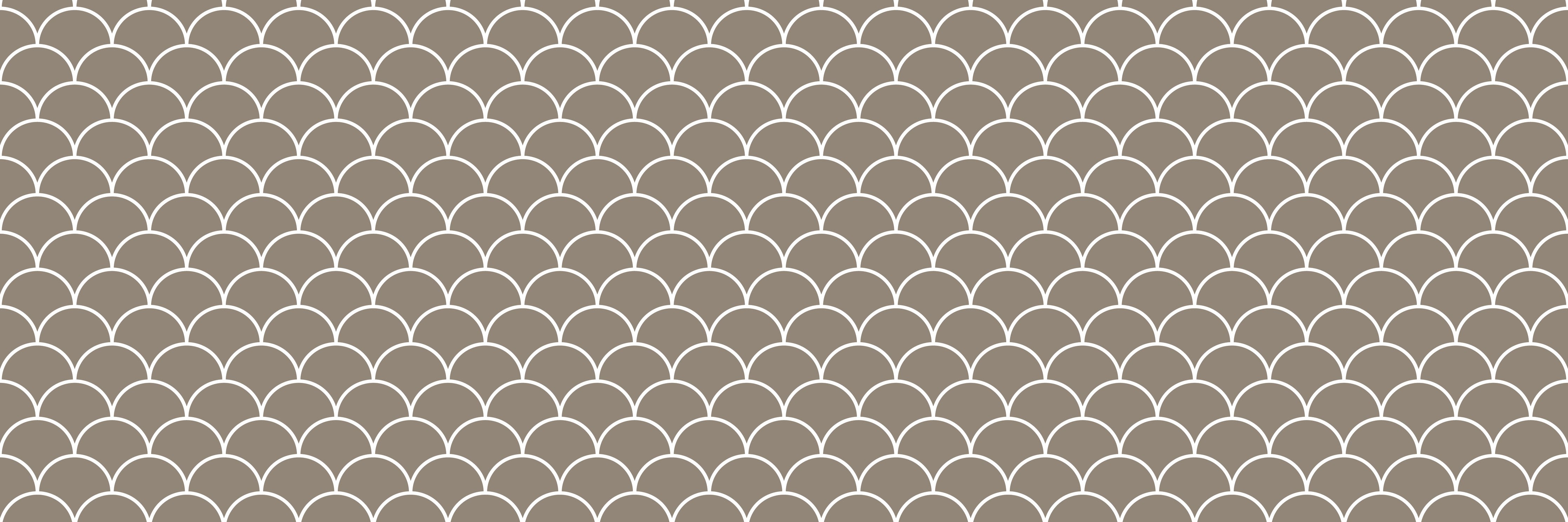 Waschbecken-Rückwand-Fischschuppen-Muster Beige Modern