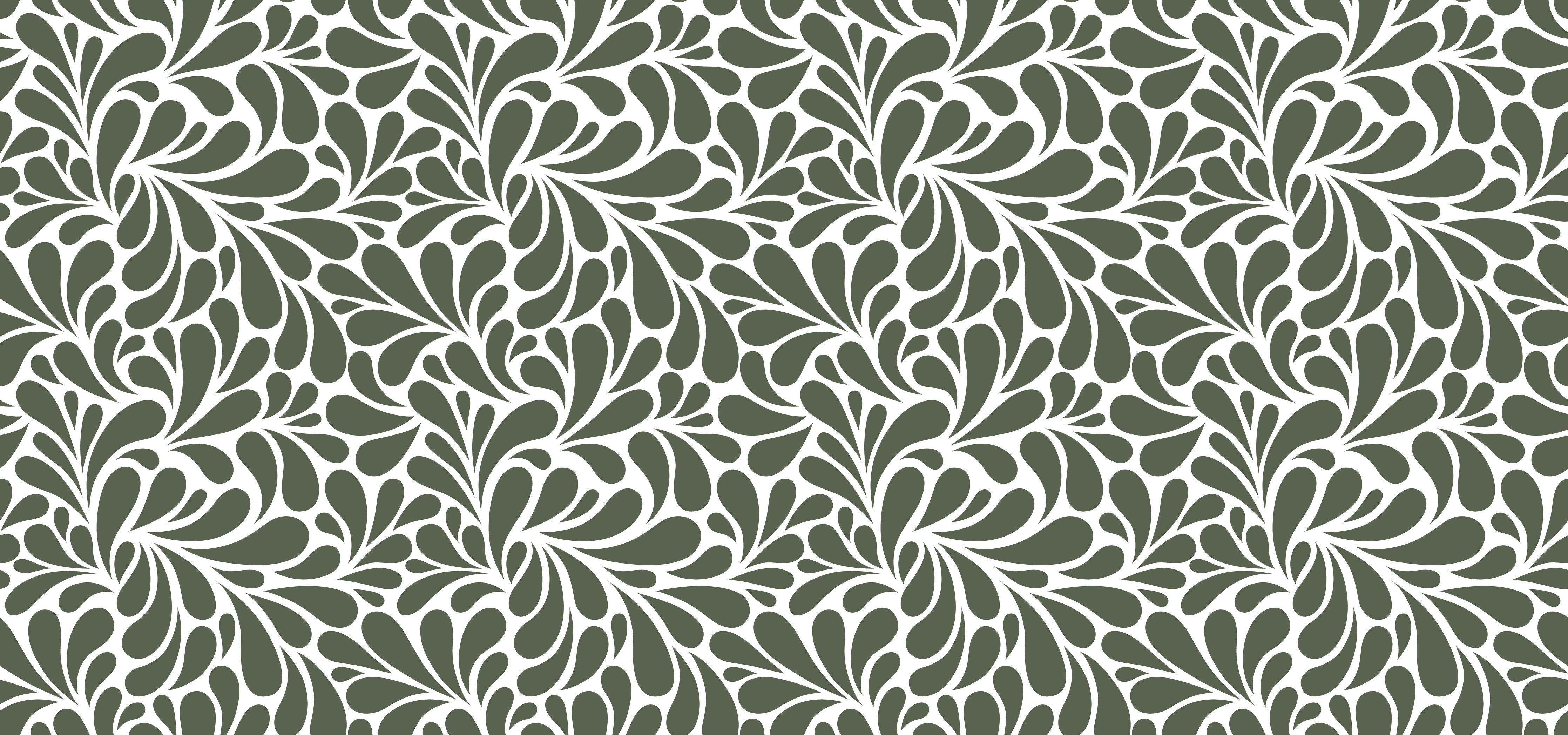 Waschbecken-Rückwand-Florales Ornament-Muster Grau Weiß