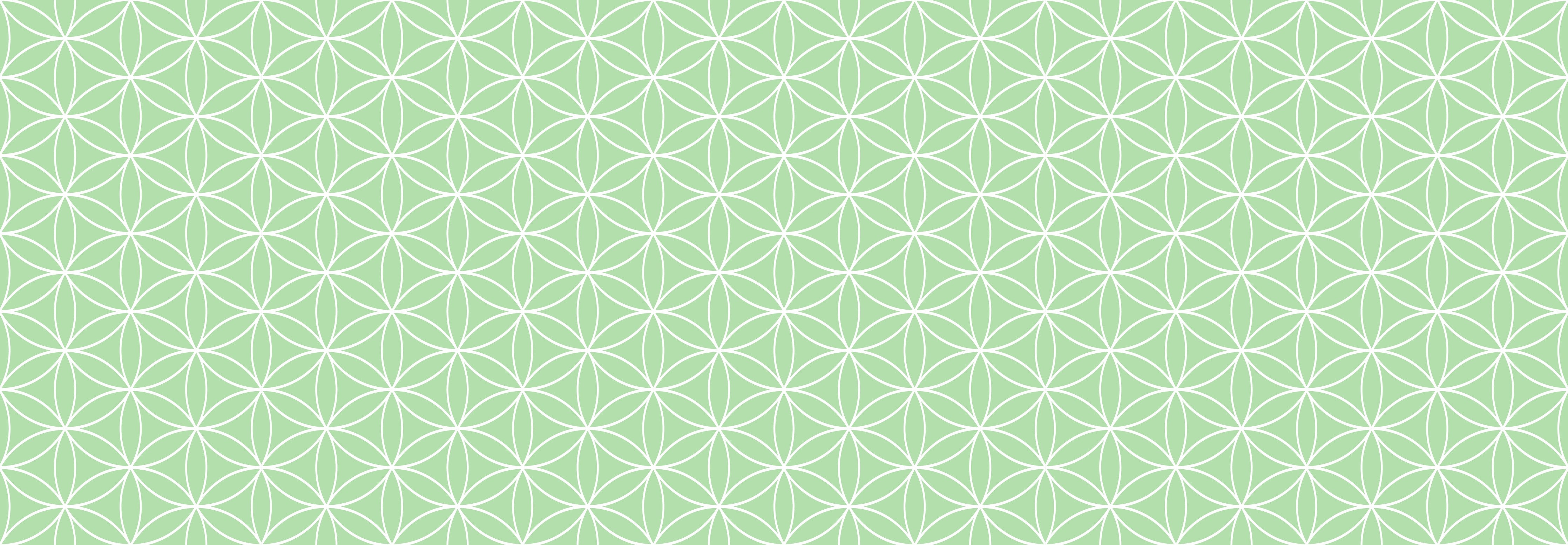Waschbecken-Rückwand-Geometrisches Blumenmuster in Mintgrün