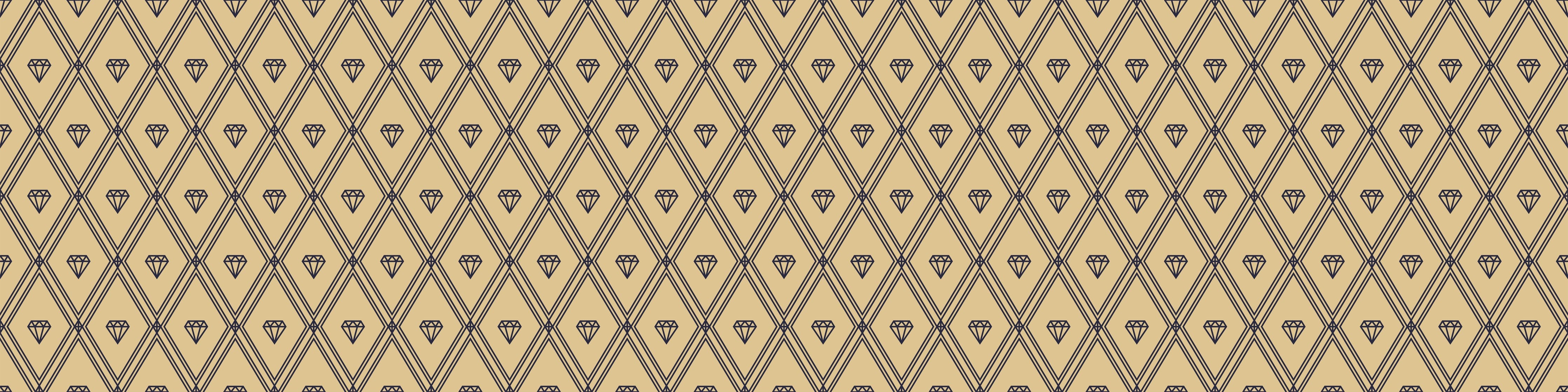 Waschbecken-Rückwand-Geometrisches Retro-Muster in Beige und Braun
