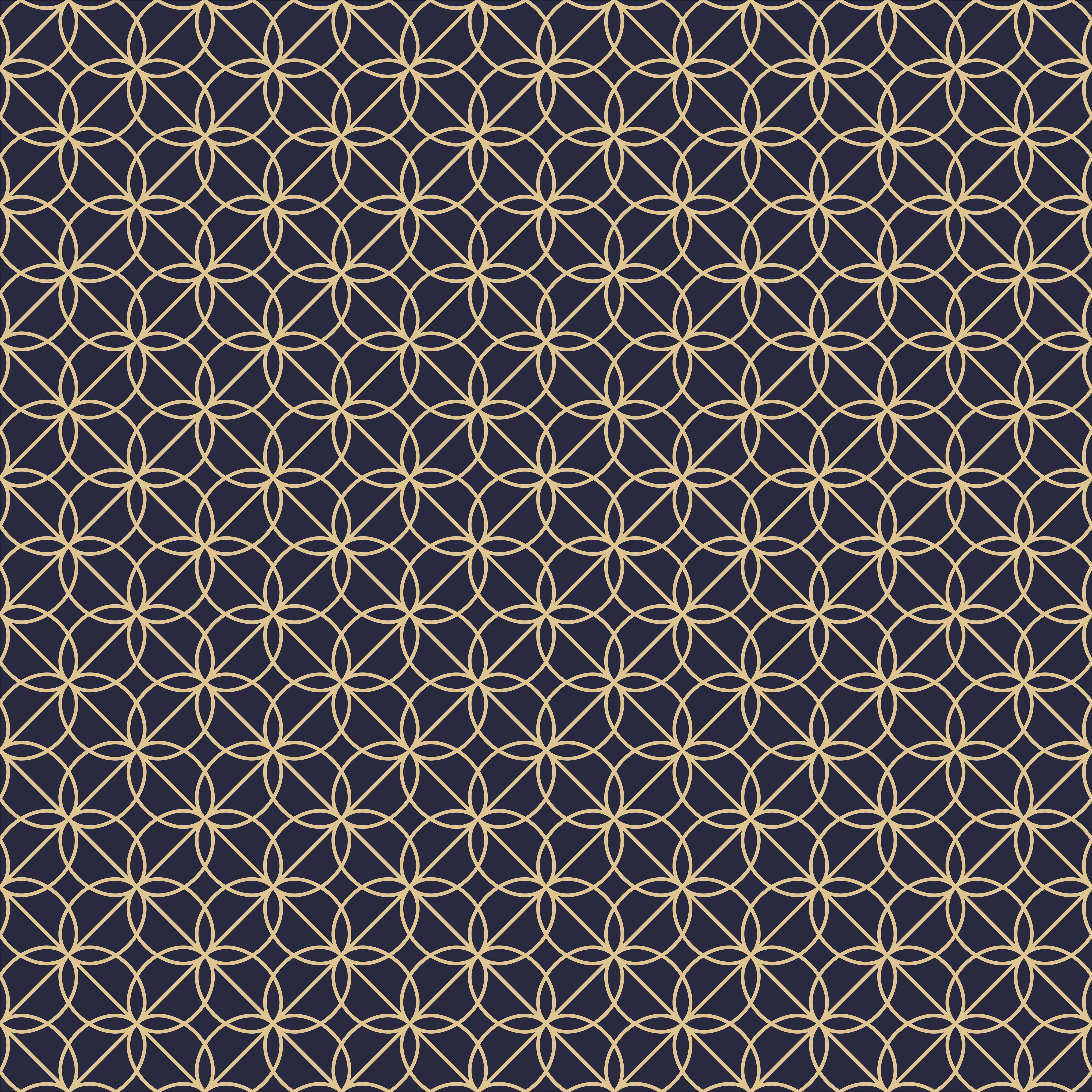 Waschbecken-Rückwand-Geometrisches Retro-Muster in Gold auf Dunkelgrau