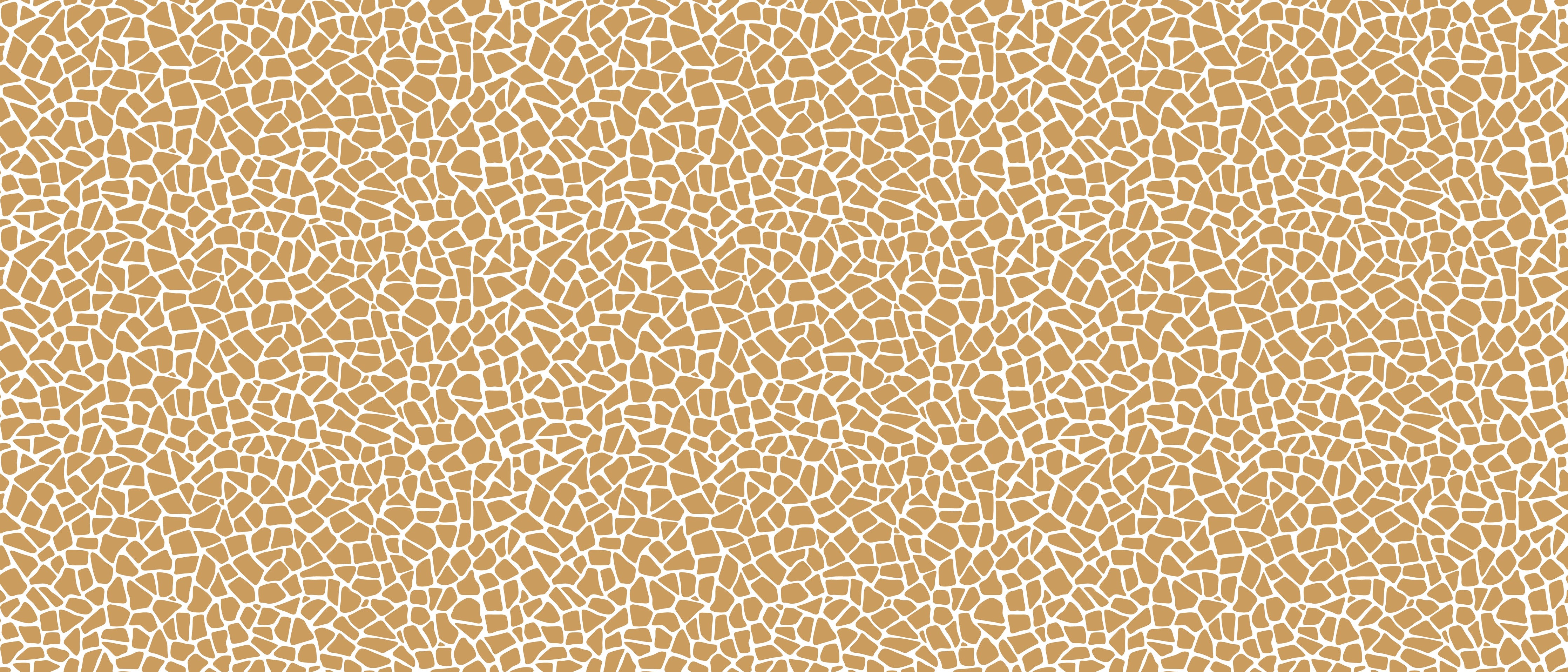 Waschbecken-Rückwand-Giraffenmuster Braun Weiß Mosaik Design