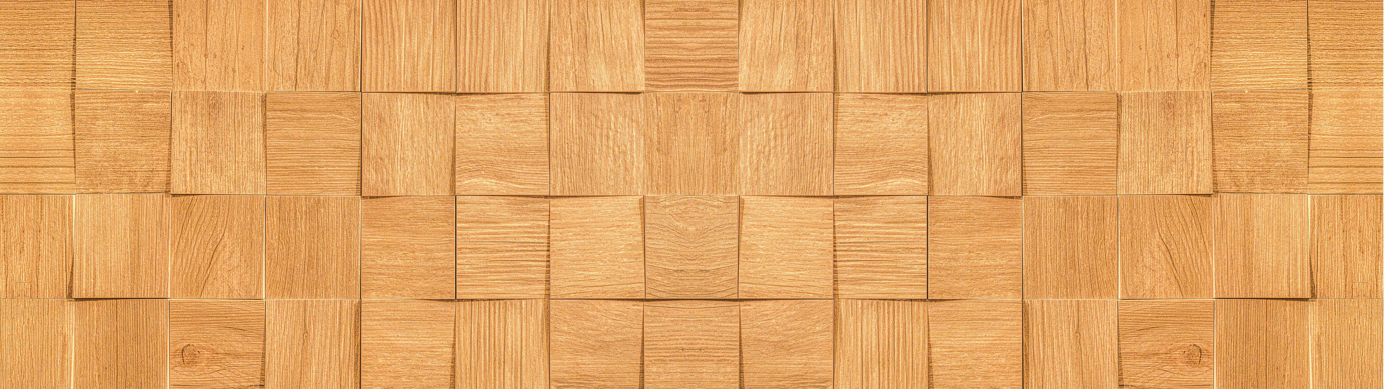 Waschbecken-Rückwand-Holzpanelen mit geometrischem Muster