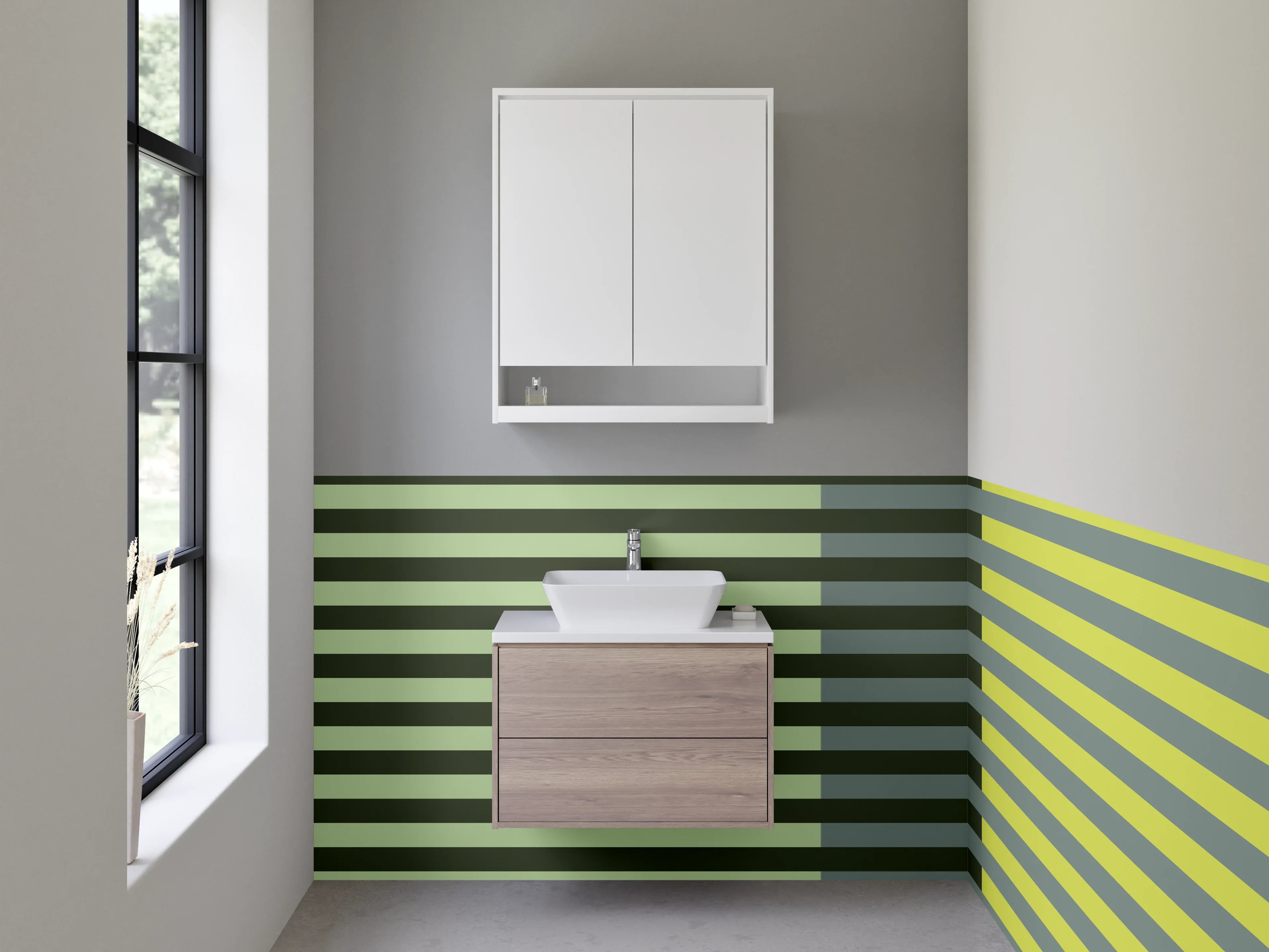Waschbecken-Rückwand - Moderne Atmungsaktive Sportbekleidung