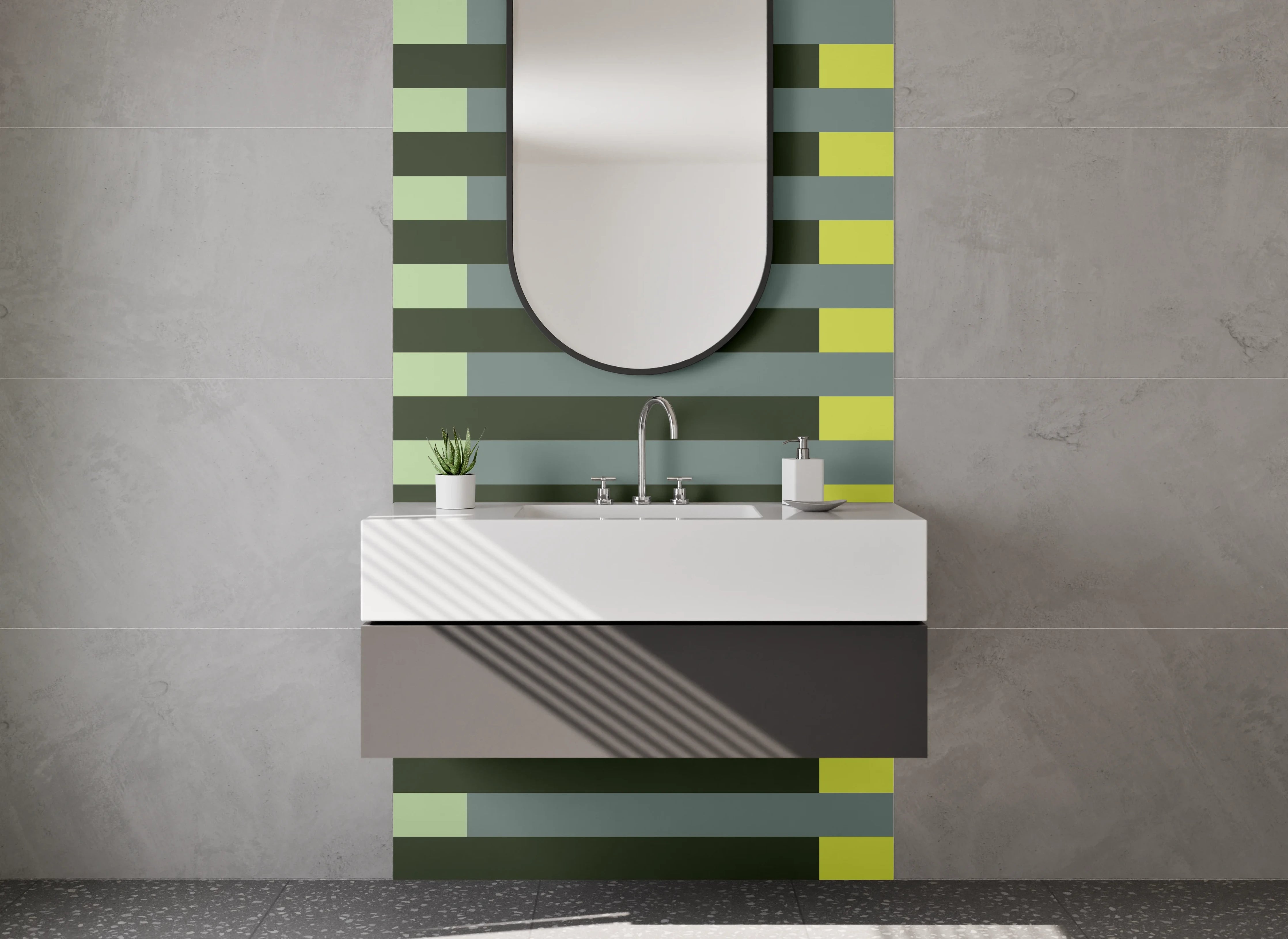 Waschbecken-Rückwand - Moderne Atmungsaktive Sportbekleidung