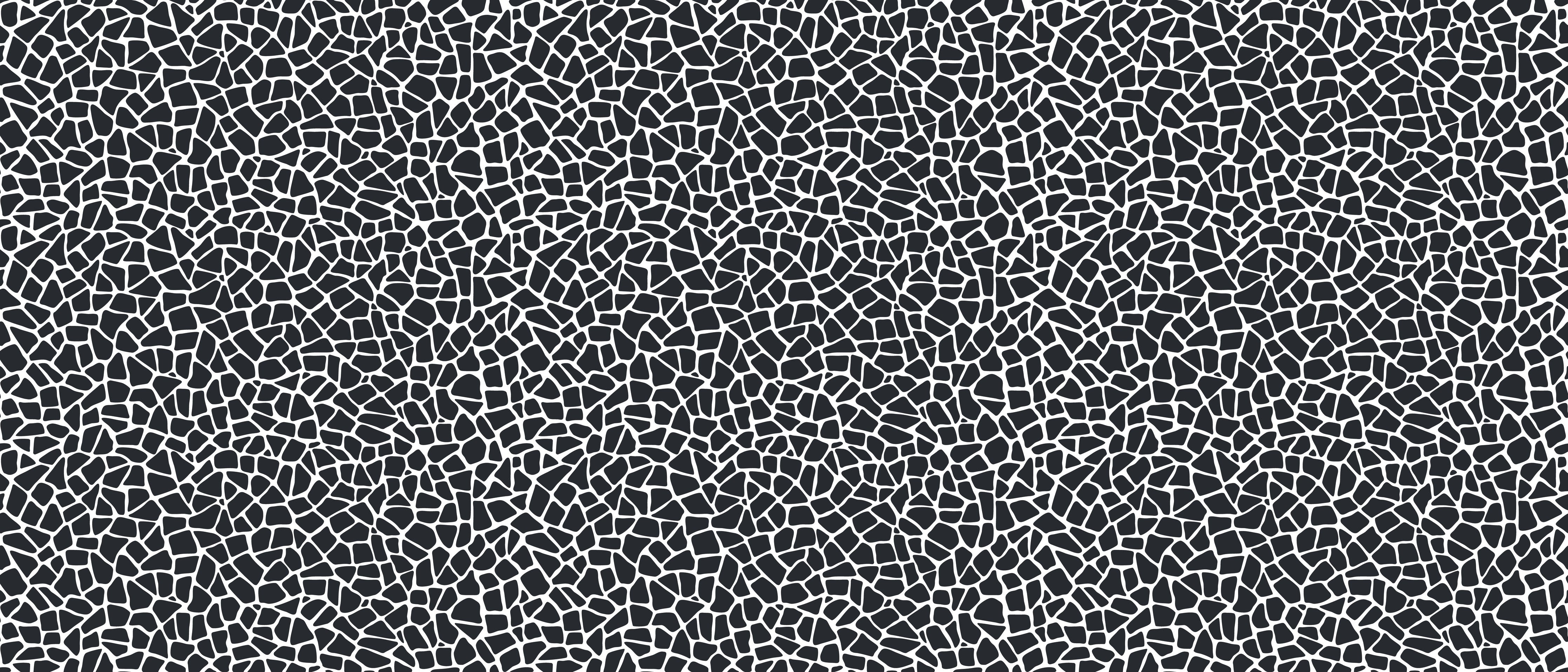 Waschbecken-Rückwand-Modernes Mosaik Schwarz-Weiß Muster
