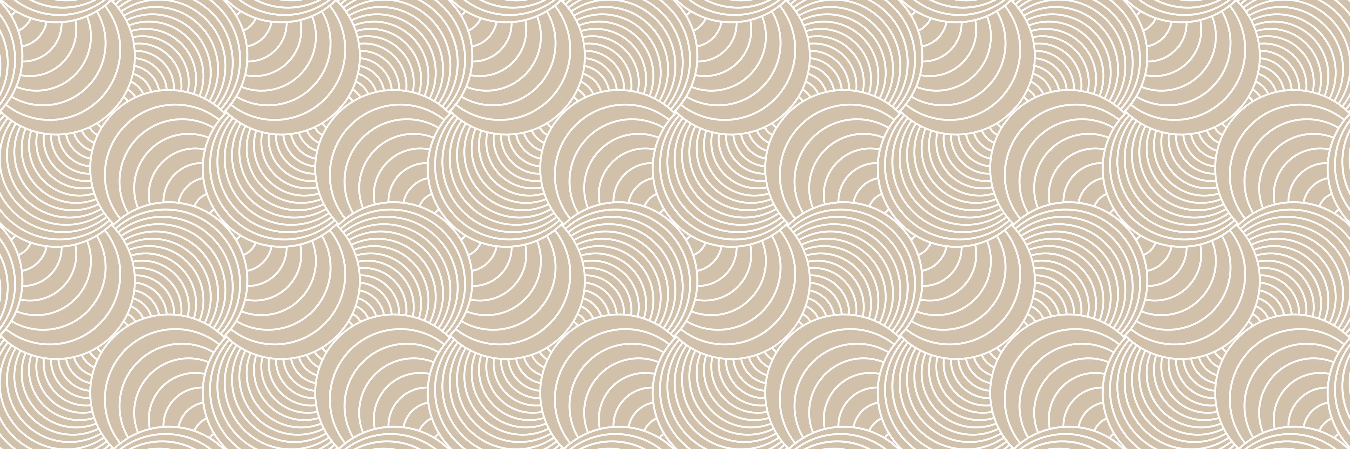 Waschbecken-Rückwand-Modernes Wellenmuster Beige Minimalistisch