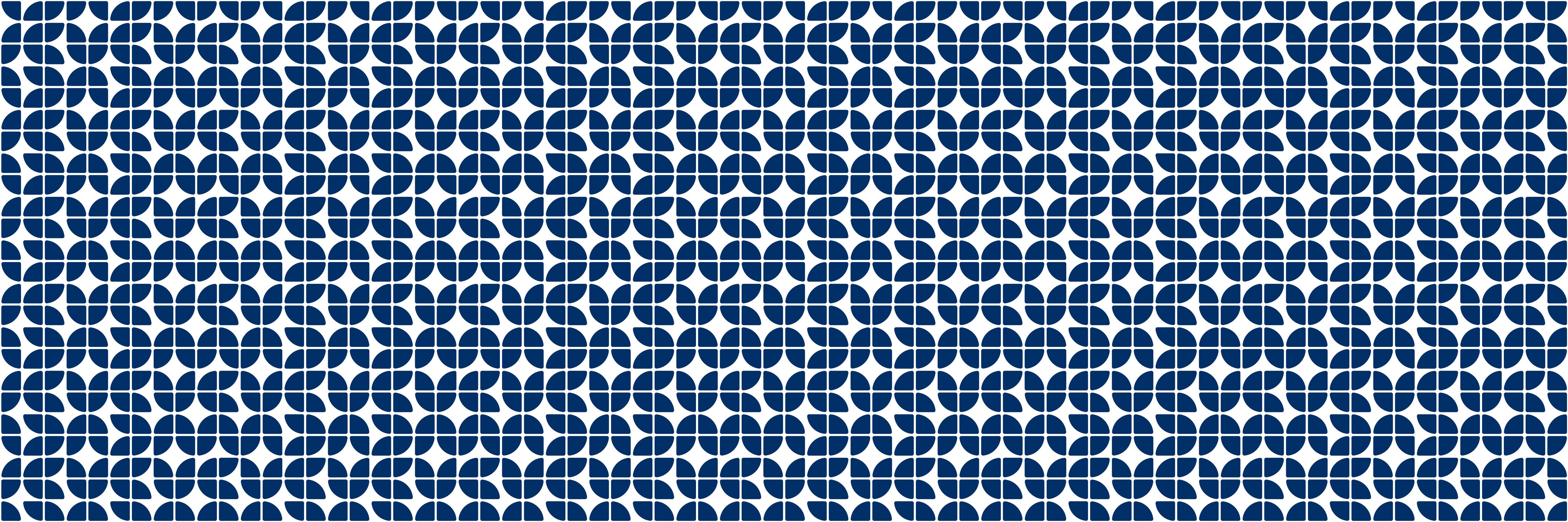 Waschbecken-Rückwand-Modernes blau-weißes Retro-Muster