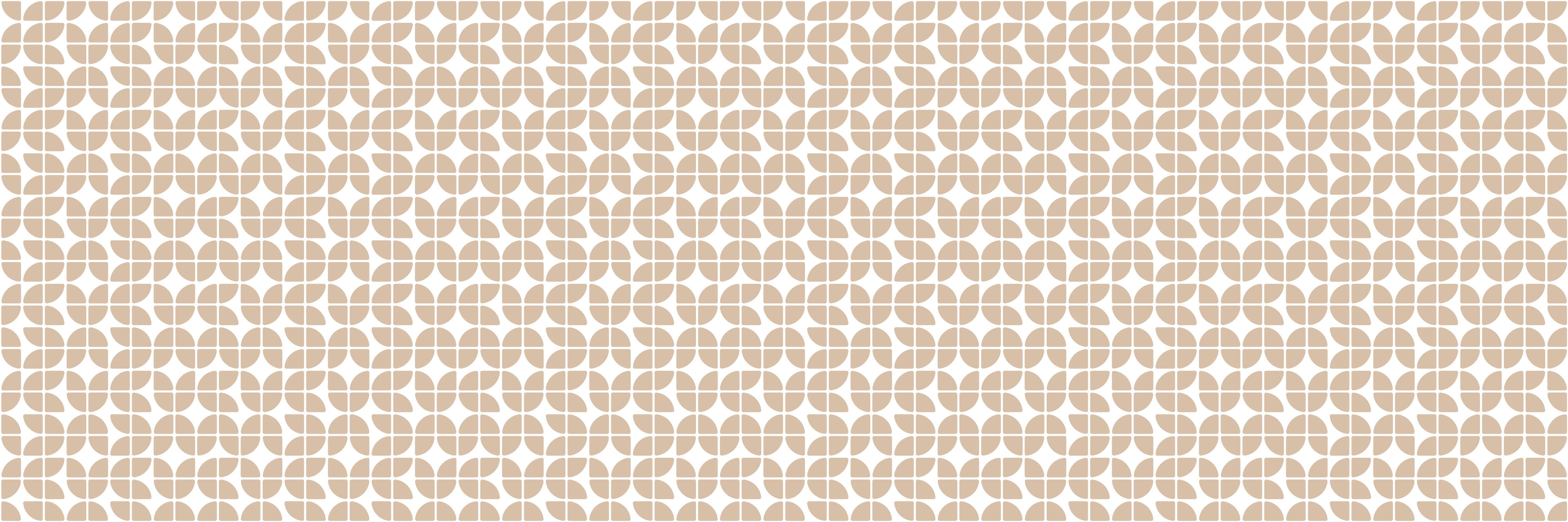 Waschbecken-Rückwand-Modernes geometrisches Muster Beige Weiß