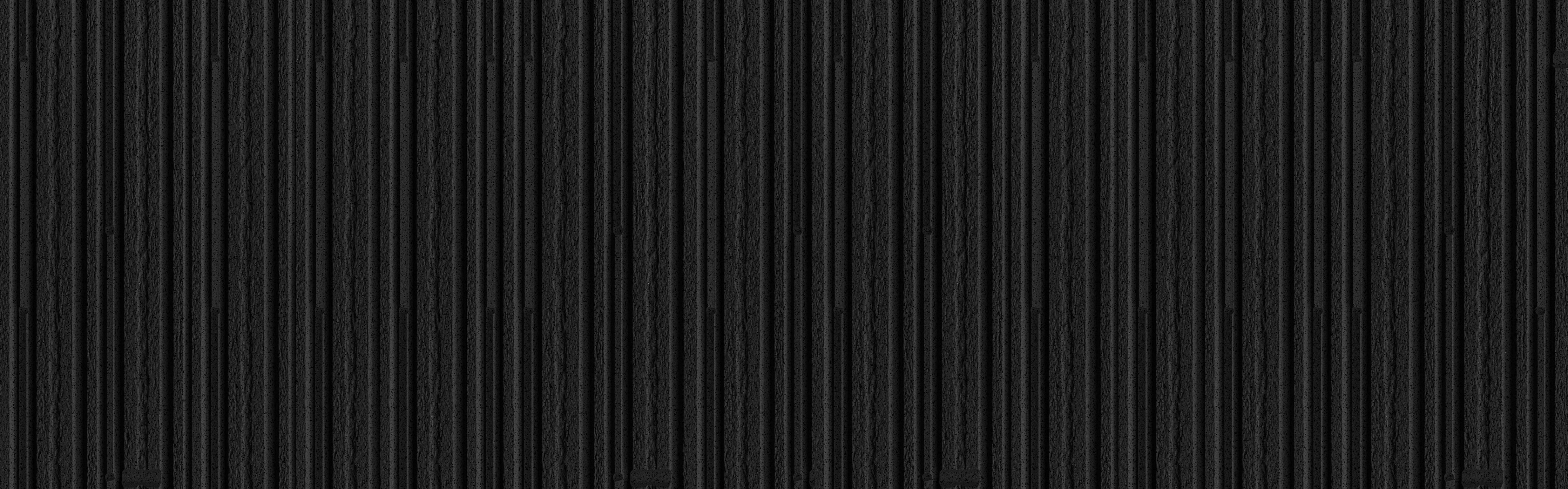Waschbecken-Rückwand-Modernes schwarzes Rillenmuster