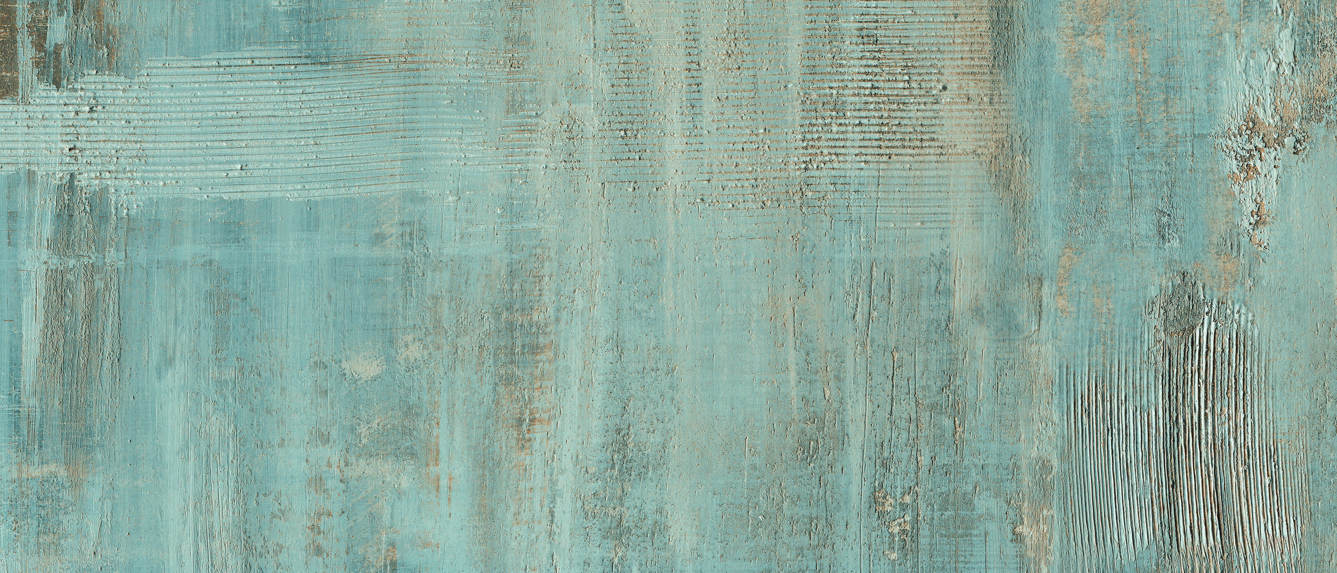 Waschbecken-Rückwand-Vintage Türkis Patina Struktur