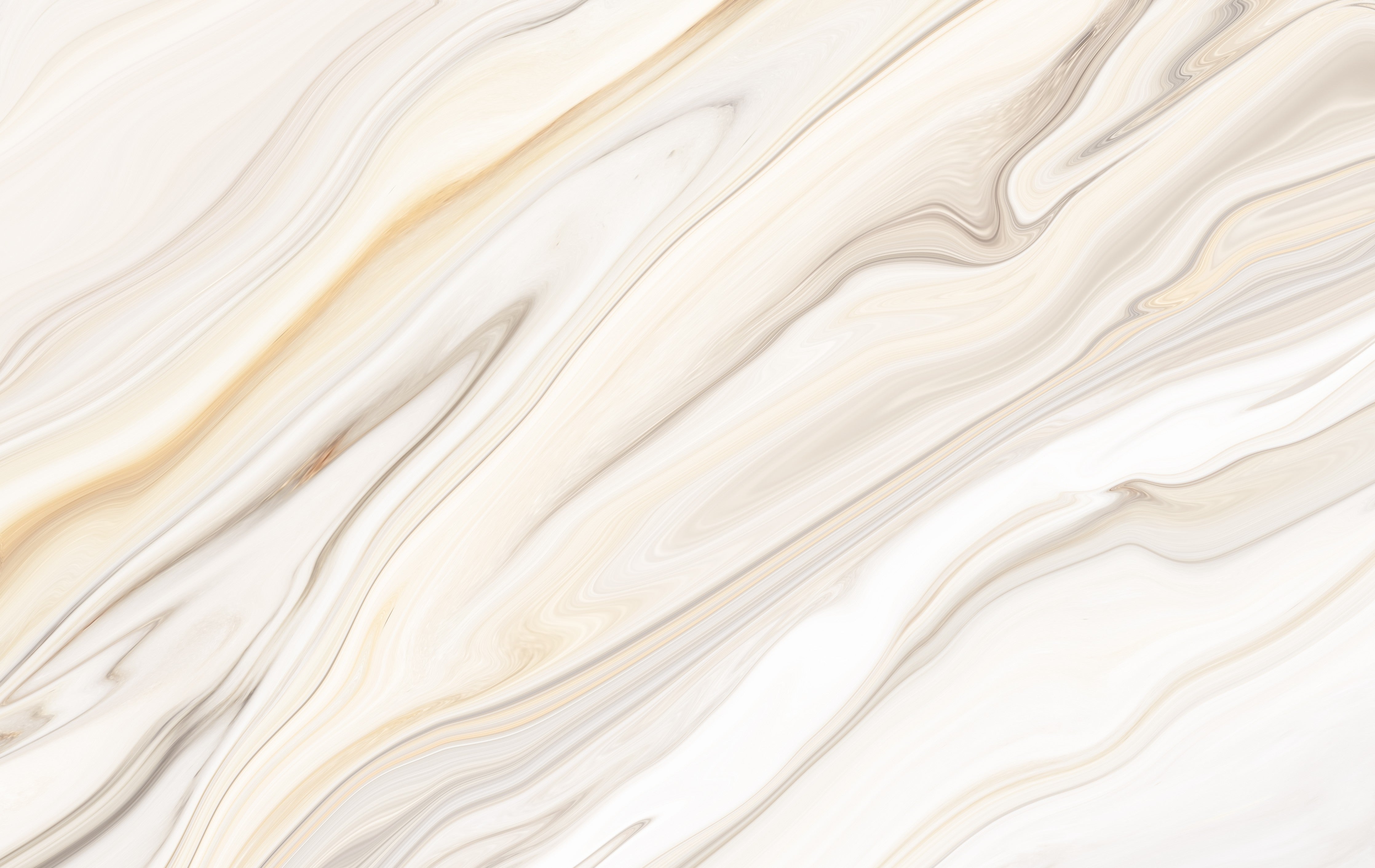 Waschbecken-Rückwand-Weißer Marmor mit goldbeigen Strukturen