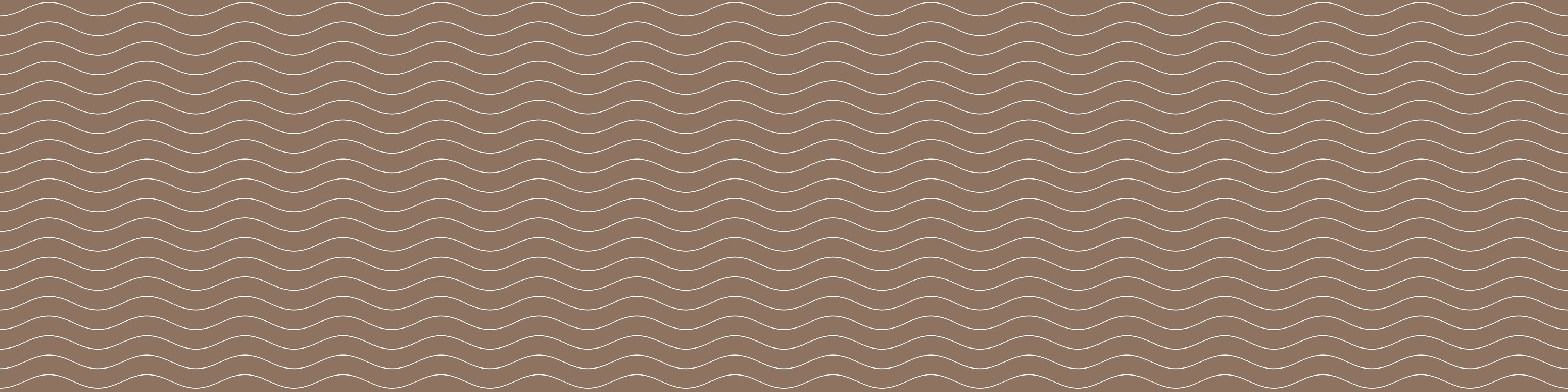 Waschbecken-Rückwand-Wellenmuster Braun Minimalistisch Modern