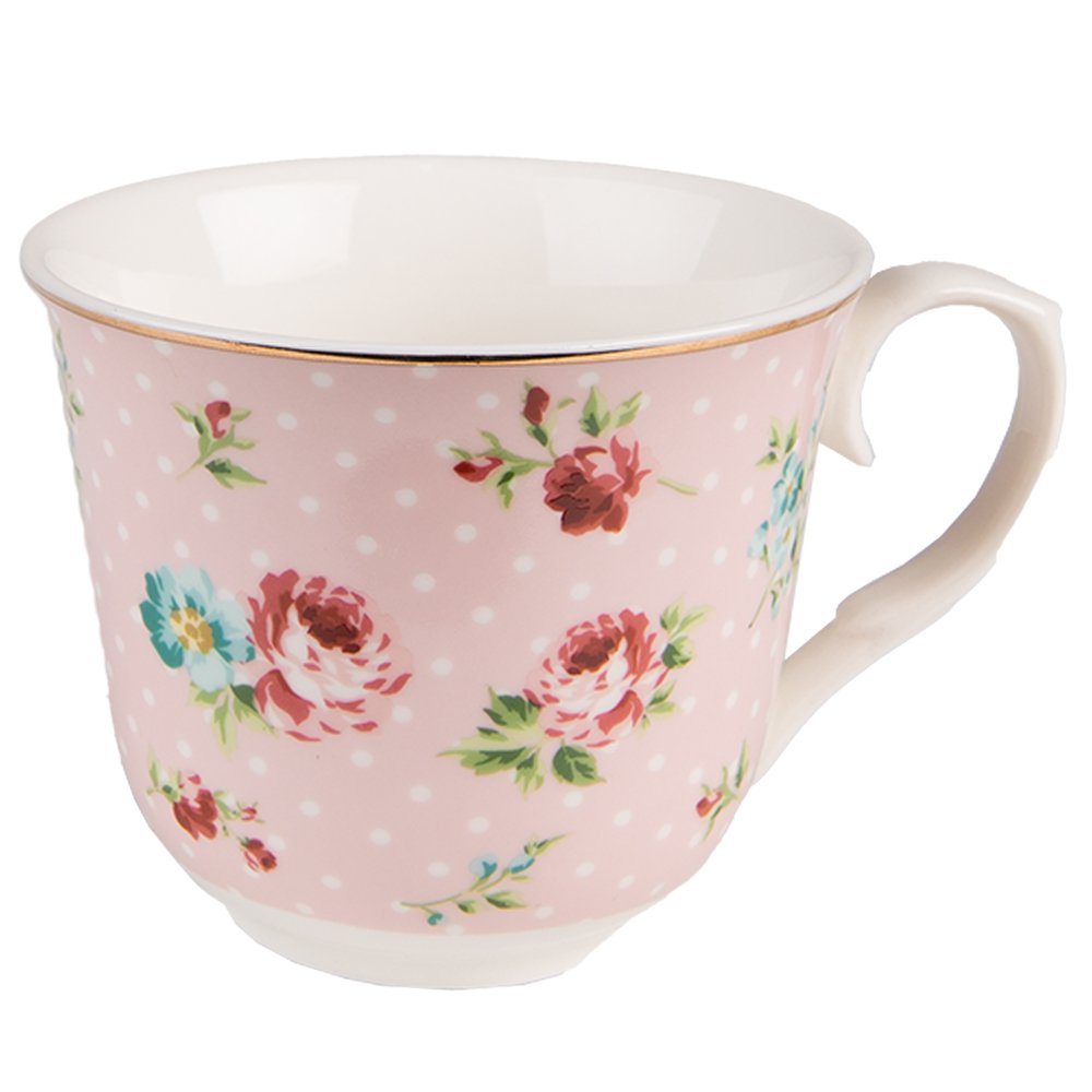 Tasse und Untertasse 12x9x8 / Ø 15x2 cm / 250 ml