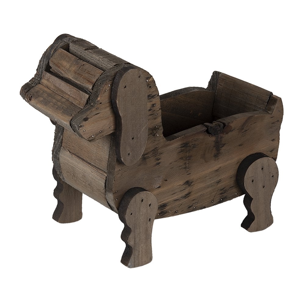 Pflanzenhalter Hund 26x12x11 cm