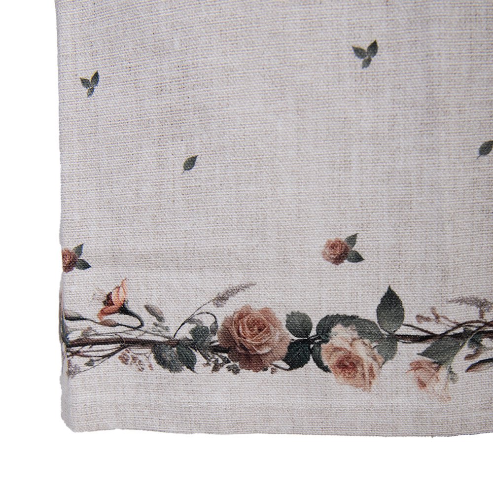 Küchenschürze 70x85 cm Beige Baumwolle