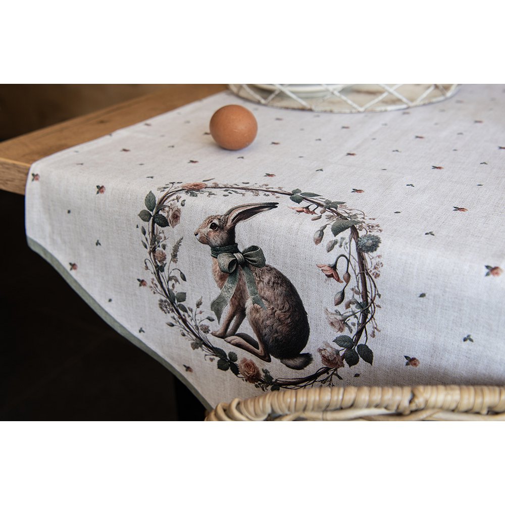 Servietten Baumwolle 6er Set 40x40 cm Beige Baumwolle