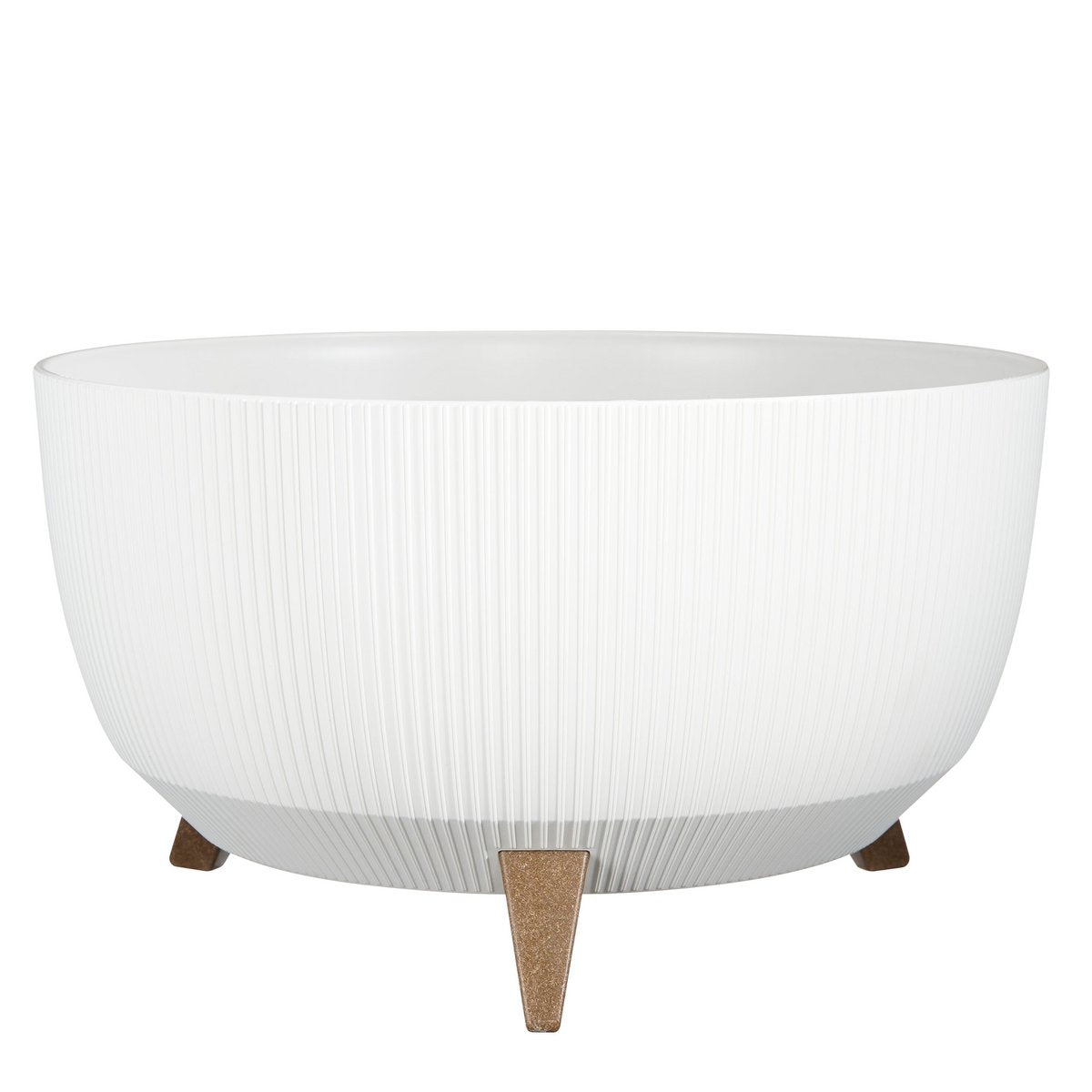 Blumentopf in Doppio White