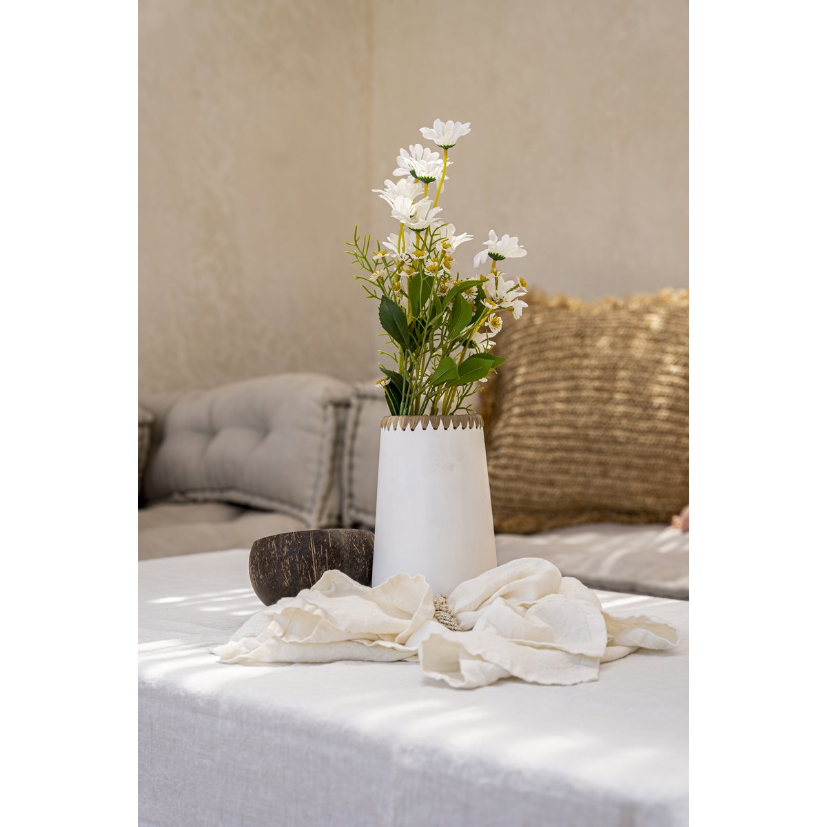 The Linen Napkin - White