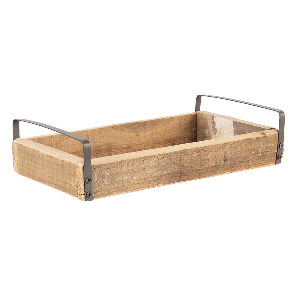 Dekorationsschale Set 3 braunes Holz -Serviergericht