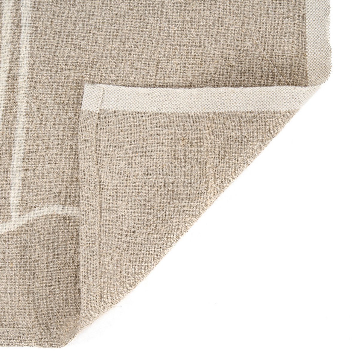 Das Leinen-Palmen-Küchentuch – Naturweiß – 50 x 70