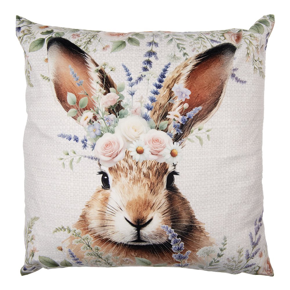 Kissenbedeckung 45x45 cm Beige Polyester