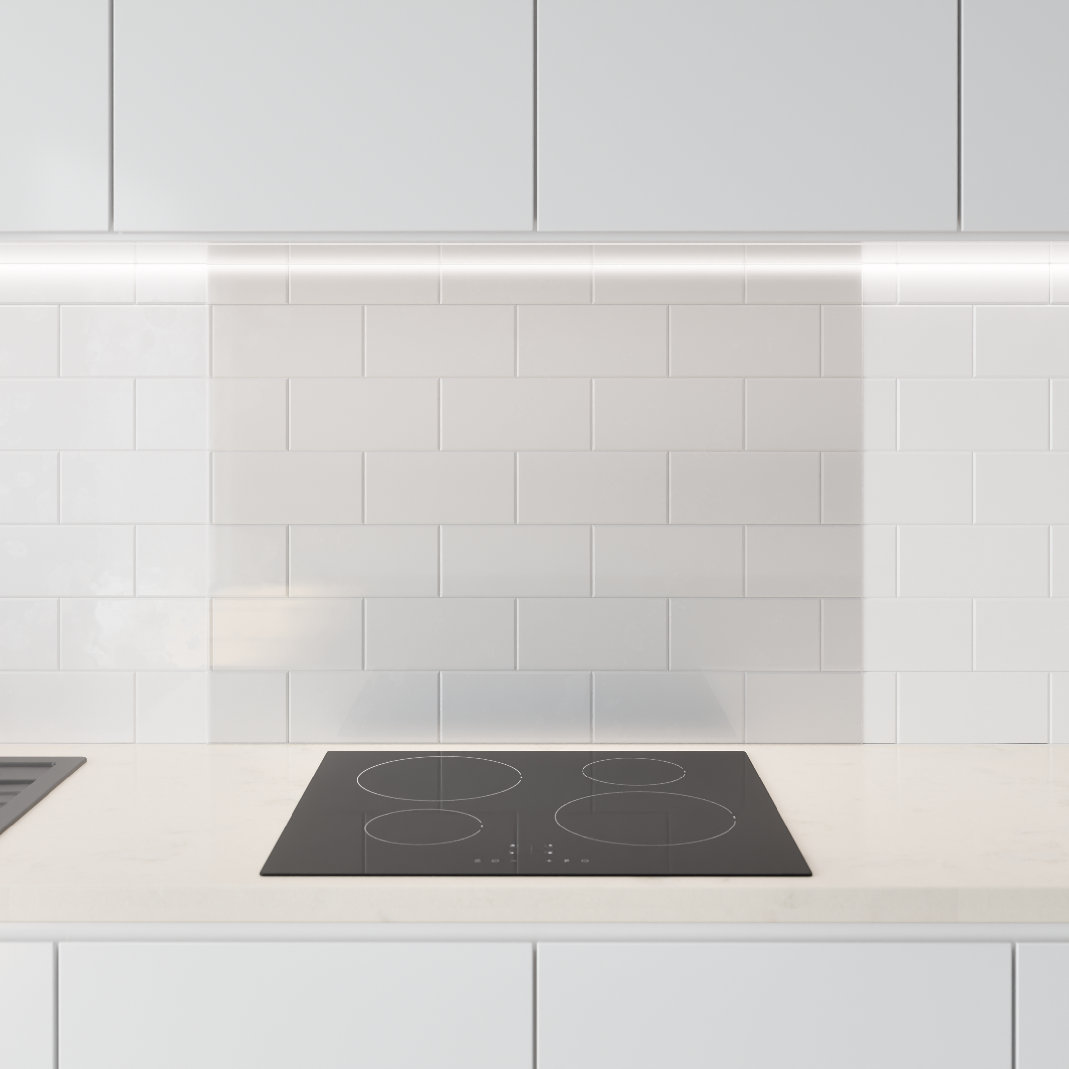 Spritzschutz - Klarglas